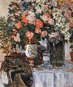 Alexander Yakovlevich GOLOVIN Rose and China Sweden oil painting artist